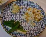 台湾☆苦瓜の塩たまご炒め（苦瓜鹹蛋）作り方4写真