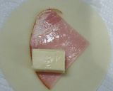 ハムとチーズの簡単春巻風おつまみ作り方2写真