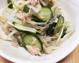 ツナで簡単♪ 野菜サラダ作り方8写真