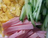 冷やし中華まぜまぜ作り方3写真