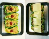ピーマンの肉味噌詰め作り方2写真