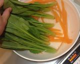 ☆カワイイ美味しい！小松菜手まり寿司☆作り方3写真