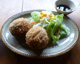 椎茸の肉詰めフライ♪作り方6写真