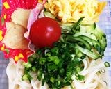 冷麺のお弁当♪その4…ぶっかけうどん風作り方5写真