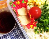 冷麺のお弁当♪その4…ぶっかけうどん風作り方6写真