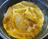 レンジで簡単！ヒレカツ中華卵とじ作り方3写真