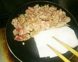 ピザの具〜豚肉甘辛〜作り方4写真