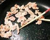 【簡単】長ネギとえのきde節約豚キムチ♡作り方2写真