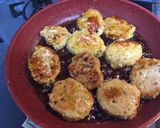 鶏つくねの照り焼き作り方5写真