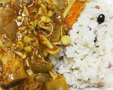 サバ缶とキノコの簡単カレー☆作り方6写真