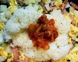 病み付きベーコンキムチ炒飯作り方6写真