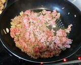 しいたけとひき肉の肉味噌作り方1写真