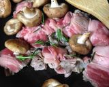 牛肉と生椎茸の栄養オイル焼作り方1写真