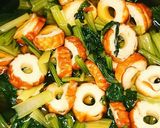 余熱で節約！！ちくわと小松菜の煮物作り方8写真
