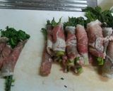 たらのめの豚肉巻き作り方3写真