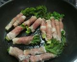 たらのめの豚肉巻き作り方4写真