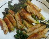 たらのめの豚肉巻き作り方7写真
