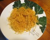小松菜の皿うどん♪作り方2写真