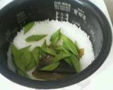 絹さや御飯作り方5写真