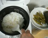 絹さや御飯作り方6写真