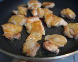 ごはんが進む♪鶏もも肉の梅風味作り方2写真