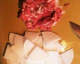 豚大根の餡掛うどん作り方1写真