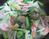 小松菜の皿うどん♪作り方6写真