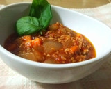 トマト缶で野菜たっぷりミートソース作り方5写真
