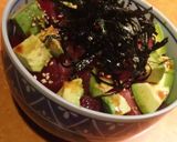 簡単絶品！アボカド炙りマグロ丼作り方4写真
