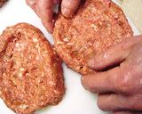 パーティーに!たたき仕上げハンバーグ作り方4写真