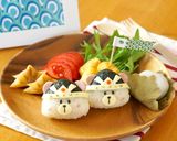 キャラ弁✳︎こどもの日に♫かぶとワンコ♡作り方12写真