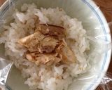 焼魚の余りで！青じそごま油のデカおにぎり作り方2写真