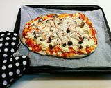 乳腺炎対策！肉とチーズ抜きのトマトピザ！作り方14写真