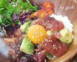 アボカドと海藻のアヒポキ丼☆ワンプレート作り方8写真