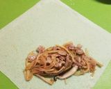 揚げない♪タケノコたっぷり♥春巻き作り方4写真