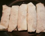 揚げない♪タケノコたっぷり♥春巻き作り方7写真