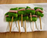 ししとうとソーセージの天ぷら作り方1写真