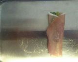 ほうれん草の卵和え生ハム巻き＋α作り方7写真
