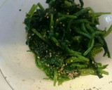 ほうれん草の卵和え生ハム巻き＋α作り方9写真