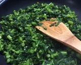 大量消費！かき菜のピリ辛ゴマふりかけ作り方2写真