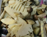 たけのこと鶏肉の甘辛炒め☆作り方4写真