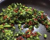 大量消費！かき菜のピリ辛ゴマふりかけ作り方5写真