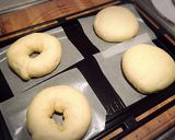 もちもちベーグルバーガー作り方5写真