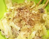 キャベツと豚肉のおひたし作り方5写真