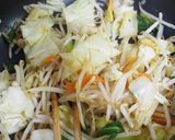 息子宛⑤「簡単あんかけ野菜ラーメン」作り方5写真