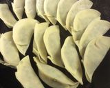 タケノコとニラ で我が家の餃子作り方7写真