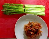 サクッうま！キムチとアスパラの肉巻き作り方1写真