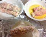 サクッうま！キムチとアスパラの肉巻き作り方3写真