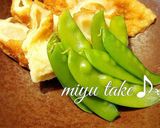 レンジで竹輪と絹さやのササッと煮♪作り方3写真