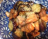 鶏肉の照り焼きと茄子の柚子胡椒和え作り方6写真